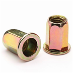 Flat Head Full Hexagon Body Rivet Nut